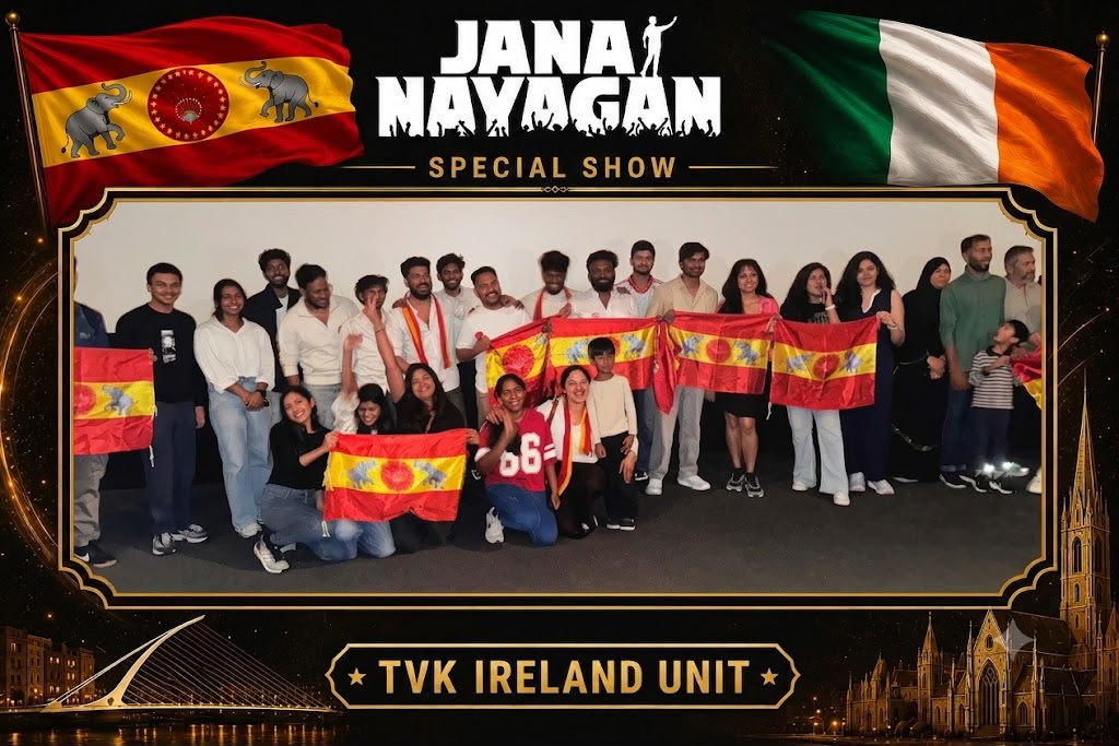 TVK Ireland members at the special show